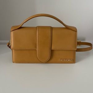 Jacquemus Le Grand Bambino Tan Leather Bag